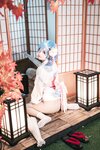 [Cosplay] 神沢永莉 蕾姆和风 [47P-218MB]
