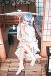 [Cosplay] 神沢永莉 蕾姆和风 [47P-218MB]