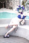 [Cosplay] 贞子蜜桃 碧蓝航线 柴郡泳装 [60P1V-1.19GB]