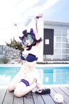 [Cosplay] 贞子蜜桃 碧蓝航线 柴郡泳装 [60P1V-1.19GB]