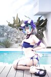 [Cosplay] 贞子蜜桃 碧蓝航线 柴郡泳装 [60P1V-1.19GB]