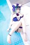 [Cosplay] 贞子蜜桃 碧蓝航线 柴郡泳装 [60P1V-1.19GB]