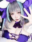 [Cosplay] 贞子蜜桃 碧蓝航线 柴郡泳装 [60P1V-1.19GB]