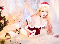 [Cosplay] 贞子蜜桃 喜多川夢海 圣诞 [70P1V-869MB]