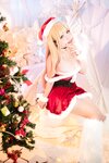 [Cosplay] 贞子蜜桃 喜多川夢海 圣诞 [70P1V-869MB]