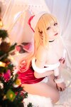 [Cosplay] 贞子蜜桃 喜多川夢海 圣诞 [70P1V-869MB]