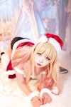 [Cosplay] 贞子蜜桃 喜多川夢海 圣诞 [70P1V-869MB]