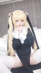 [Cosplay] 神沢永莉 英梨梨修女自拍 [129P-200M]