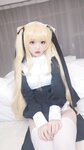[Cosplay] 神沢永莉 英梨梨修女自拍 [129P-200M]