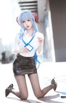 [Cosplay] 仙女月 原神 甘雨 [34P-239MB]