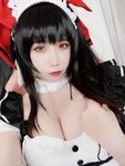 [Cosplay] 贞子蜜桃 时崎狂三女仆 [35P-12MB]