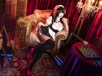 [Cosplay] 贞子蜜桃 时崎狂三女仆 [35P-12MB]