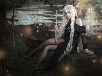 [Cosplay] Cien恩恩 明日方舟闪灵 [14P-37MB]