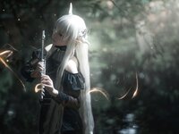 [Cosplay] Cien恩恩 明日方舟闪灵 [14P-37MB]