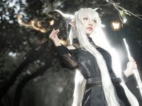 [Cosplay] Cien恩恩 明日方舟闪灵 [14P-37MB]