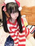 [Cosplay] 神沢永莉 圣诞礼物 [74P10V-820MB]