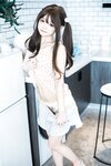 [Cosplay] 神沢永莉 黄色吊带睡衣兔兔 [22P-91MB]