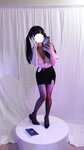 [Cosplay] 神沢永莉 双马尾黑丝班主任 [72P1V-360MB]