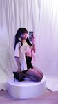 [Cosplay] 神沢永莉 双马尾黑丝班主任 [72P1V-360MB]