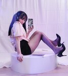 [Cosplay] 神沢永莉 双马尾黑丝班主任 [72P1V-360MB]