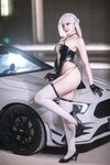 [Cosplay] Natsuko夏夏子 碧蓝航线 翔鹤 赛车服 [30P-75MB]