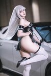 [Cosplay] Natsuko夏夏子 碧蓝航线 翔鹤 赛车服 [30P-75MB]