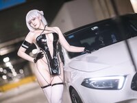 [Cosplay] Natsuko夏夏子 碧蓝航线 翔鹤 赛车服 [30P-75MB]