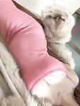 [Cosplay] 末夜787 自摄 粉色裙子 [23P1V-165MB]