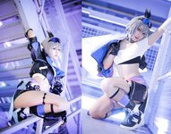 [Cosplay] Cien恩恩 Silver Wolf 銀狼 [29P-19MB]