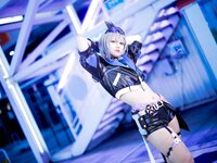 [Cosplay] Cien恩恩 Silver Wolf 銀狼 [29P-19MB]