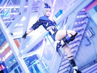[Cosplay] Cien恩恩 Silver Wolf 銀狼 [29P-19MB]
