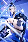 [Cosplay] Cien恩恩 Silver Wolf 銀狼 [29P-19MB]