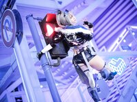 [Cosplay] Cien恩恩 Silver Wolf 銀狼 [29P-19MB]