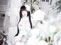 [Cosplay] 末夜787 95式婚纱 [34P-634MB]