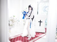 [Cosplay] 末夜787 95式婚纱 [34P-634MB]
