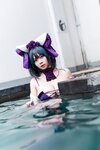 [Cosplay] 末夜787 舰长 柴郡泳装 [31P-190MB]