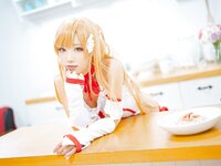 [Cosplay] 切切celia 亚丝娜睡衣 [24P-87MB]