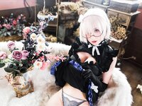 [Cosplay] 西园寺南歌 玛修女仆 [35P-182MB]