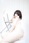 [Cosplay] 神沢永莉 粉色格子裙 [19P-162MB]