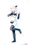 [Cosplay] 神沢永莉 万圣节粉毛小恶魔 [40P-209MB]