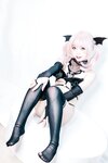 [Cosplay] 神沢永莉 万圣节粉毛小恶魔 [40P-209MB]