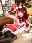 [Cosplay] 仙女月 红色圣诞兔 [32P-840MB]