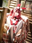[Cosplay] 仙女月 红色圣诞兔 [32P-840MB]