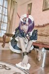 [Cosplay] 贞子蜜桃 酒吞童子 女仆 [20P-118MB]