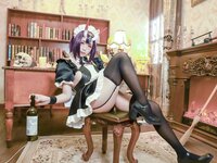 [Cosplay] 贞子蜜桃 酒吞童子 女仆 [20P-118MB]