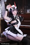 [Cosplay] 小容仔咕咕咕w 酒吞童子女仆 [46P1V-308MB]
