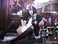 [Cosplay] 小容仔咕咕咕w 酒吞童子女仆 [46P1V-308MB]