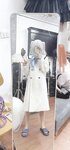 [Cosplay] PoppaChan - Frieren Winter 芙莉莲·黑丝短靴冬装 +S