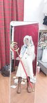 [Cosplay] PoppaChan - Frieren Winter 芙莉莲·黑丝短靴冬装 +S