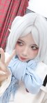 [Cosplay] PoppaChan - Frieren Winter 芙莉莲·黑丝短靴冬装 +S